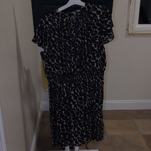 Leopard Print Women's Dress